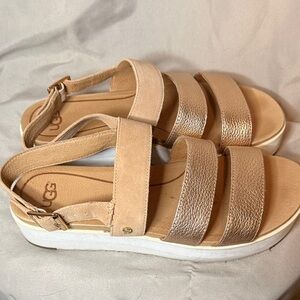 UGG Women's Rose Gold Sandals
